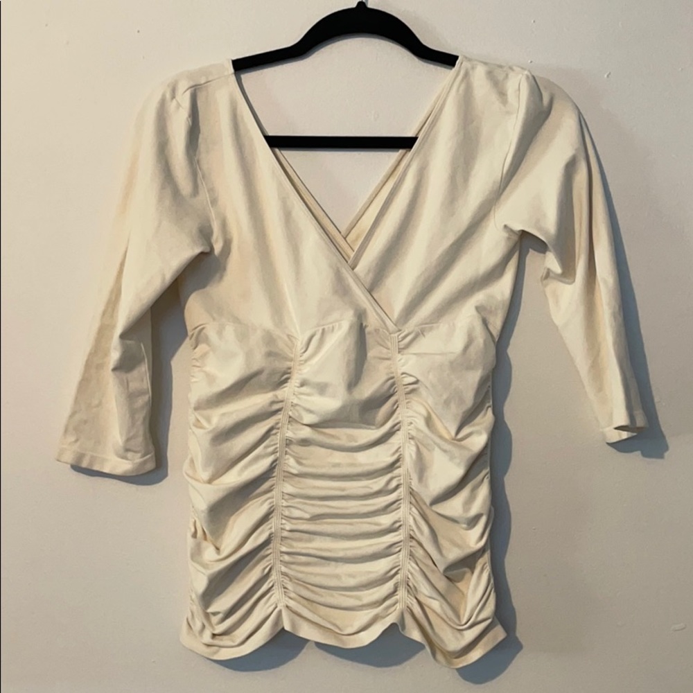 DONATING THIS WEEKEND OPEN TO OFFERS Vintage ruched jersey top